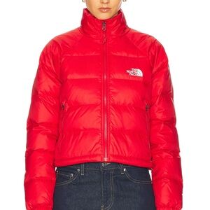 The North Face Vibrant Red Puffer Jacket